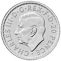 Großbritannien - 16*0,20 GBP Britannia 2026 - 16 * 1/10 Oz Silber (Tube)