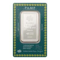Silberbarren PAMP Diwali Lakshmi u. Rangoli 1 Oz Silber Rückseite