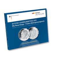 Deutschland - 20 EURO Elly Heuss-Knapp 75 Jahre Müttergenesungswerk 2025 - Silber Spiegelglanz