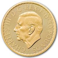 Großbritannien - 50 GBP Britannia 2026 - 1/2 Oz Gold