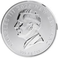 Neuseeland - 1 NZD Kiwi 2026 - 1 Oz Silber Blister