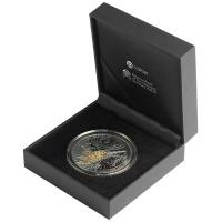 Neuseeland - 2 NZD Kiwi 2026 - 2 Oz Silber Black Proof Gilded