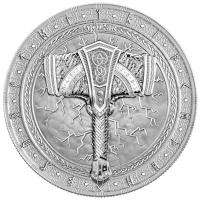 Germania Mint 5 Mark Artefacts: Mjölnir 2025 1 Oz Silber BU