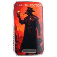 Scottsdale Mint Halloween Monsters: Pestdoktor (Plague Doctor) 2025 1 Oz Silber Color