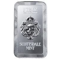 Scottsdale Mint Halloween Monsters: Gargoyle 2025 1 Oz Silber Color Rückseite