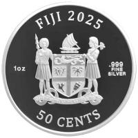 Fiji - 0,5 FJD Cats (4.) 2025 - 1 Oz Silber