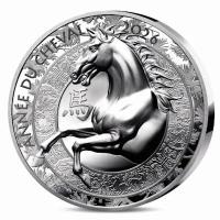 Frankreich - 20 EURO Lunar Jahr des Pferdes 2026 - 1 Oz Silber PP High Relief
