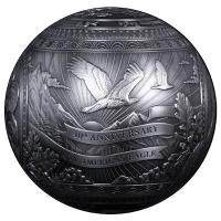 Barbados - 25 Dollar 40. Jubiläum American Eagle 2026 - 1 KG Silber Antik Finish