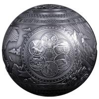 Barbados - 25 Dollar 40. Jubiläum American Eagle 2026 - 1 KG Silber Antik Finish