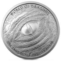 USA World of Dragons The Egyptian 1 Oz Silber Rückseite