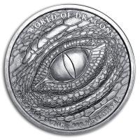 USA World of Dragons The Chinese 1 Oz Silber Rückseite