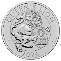 Großbritannien - 5 GBP Tudor Beasts (8.) The Queen`s Lion 2026 - Münze Blister