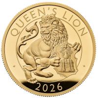 Großbritannien - 200 GBP Tudor Beasts (8.) The Queen`s Lion 2026 - 2 Oz Gold PP
