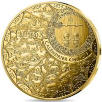 Frankreich 50 EURO Lunar Jahr des Pferdes 2026 1/4 Oz Gold PP Rückseite
