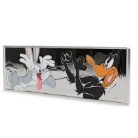 Niue - 2 NZD Looney Tunes(TM) Bugs Bunny(TM) & Duffy Duck(TM) - 1 Oz Silber PP Color