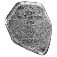 Germania Mint Guss Silberbarren Runes Collection: Kenaz 1 Oz Silber Rückseite