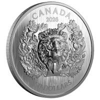 Kanada 50 CAD Heraldic Lion 2026 Silber PP Ultra High Relief