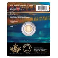 Kanada - 5 CAD Treasured Gold Maple Leaf Wolf 2026 - 1/10 Oz Gold