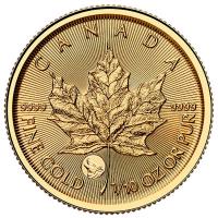 Kanada - 5 CAD Treasured Gold Maple Leaf Wolf 2026 - 1/10 Oz Gold