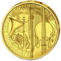 Österreich - 100 Euro 125 Jahre Wiener Symphoniker 2025 - 1/2 Oz Gold