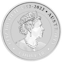 Australien 1 AUD Minen Super Pit 2023 1 Oz Silber Rückseite