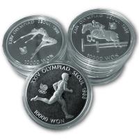 Südkorea - 10.000 Won Olympiade Seoul 1988 diverse - 1 Oz Silber