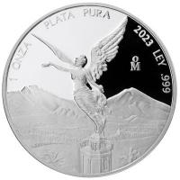 Mexiko - Libertad Siegesgöttin 2023 - 1 Oz Silber PP