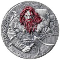 Kamerun - 2000 Francs The Way to Valhalla: Erik The Red 2024 - 2 Oz Silber Antik Finish High Relief