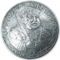 Deutsches Kaiserreich - 5 Mark Universität Jena Sachsen-Weimar-Eisenach 1908 - 25g Silber