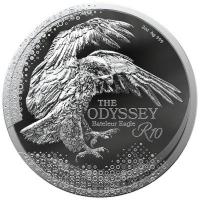 Südafrika - 10 Rand The Odyssey of the Sky: Gaukler (1.) (Bateleur) - 2 Oz Silber PP