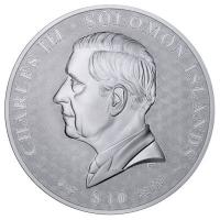 Solomon Islands 10 Dollar The Bullion Giants 2026 5 Oz Silber Rückseite
