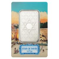 Silberbarren PAMP Davidstern (Star of David) 1 Oz Silber