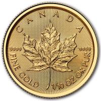 Kanada - 5 CAD Maple Leaf 2026 - 1/10 Oz Gold