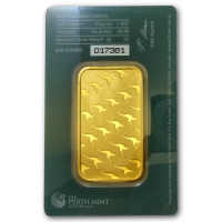 50g Goldbarren - Perth Mint
