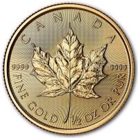 Kanada - 20 CAD Maple Leaf 2026 - 1/2 Oz Gold