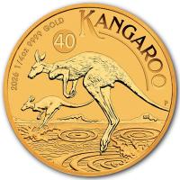 Australien 25 AUD Känguru 2026 1/4 Oz Gold