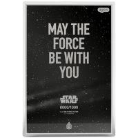 Niue 2 NZD Star Wars(TM) Original Trilogy Posters (1.) Eine neue Hoffnung(TM) 1 Oz Silber PP Color Rückseite