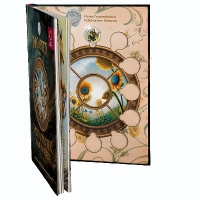 Österreich Sammelalbum Fantastische Fabelwesen für 12 Münzen Rückseite