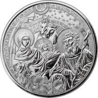 USA Weihnachtsausgabe Bethlehem Krippenspiel 5 Oz Silber