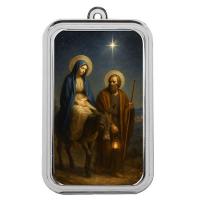 Scottsdale Mint Weihnachten: Reise nach Bethlehem 1 Oz Silberbarren Color