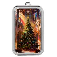 Scottsdale Mint Weihnachten: Cathedral Christmas Tree 1 Oz Silberbarren Color