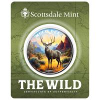 Scottsdale Mint - The Wild: Maultierhirsch - 1 Oz Silber Color