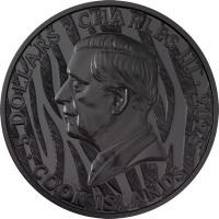 Cook Island 5 CID Black and White Tiger 2025 1 Oz Silber Color Rückseite