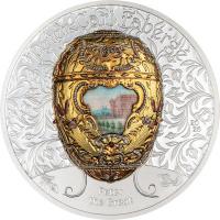 Mongolei - 1000 Togrog Peter Carl Fabergé: Peter der Große (Peter The Great) - 2 Oz Silber PP Color