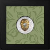 Mongolei - 1000 Togrog Peter Carl Fabergé: Peter der Große (Peter The Great) - 2 Oz Silber PP Color