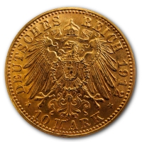Deutsches Kaiserreich - 10 Mark Otto Knig von Bayern - 3,58g Goldmnze