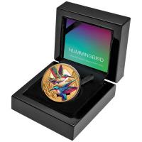 Niue - 100 NZD Kolibri (Hummingbird) 2026 - 1 Oz Gold PP Color