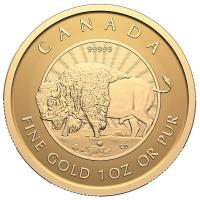 Kanada - 200 CAD Purest Bison 2026 - 1 Oz Gold Reverse Proof