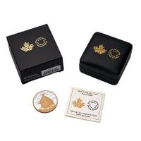 Kanada - 1 CAD Peace Dollar 2026 - 1 Oz Silber PP Gilded