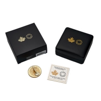 Kanada - 20 CAD Die vergoldete Sonnenuhr 2025 - 1 Oz Silber PP Gilded